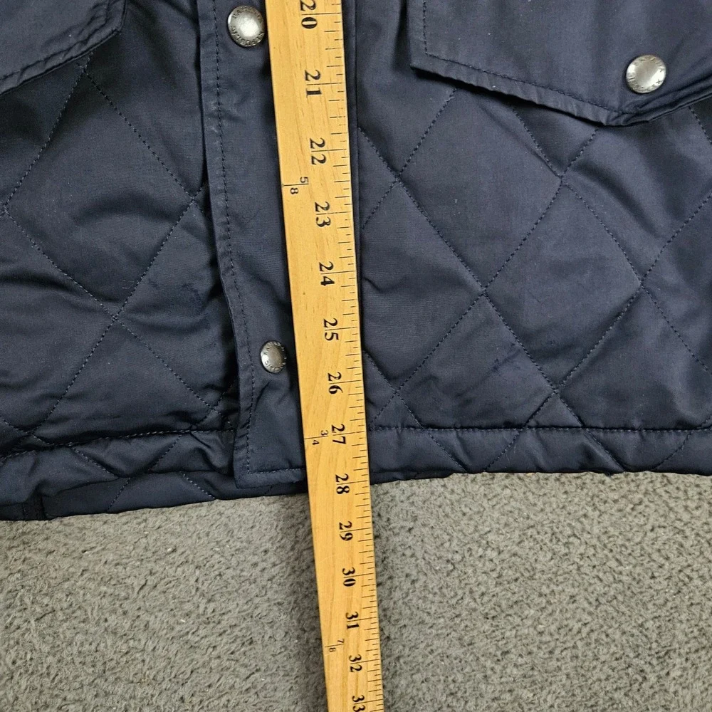 Banana Republic Mens Navy Blue Quilted Field Jacket Size M 673179-00 FA15